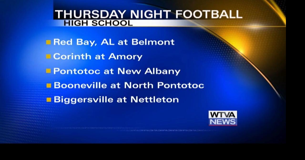 Weather causes some high school football games to shift Friday Night