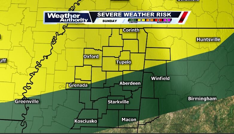 Severe weather expected through holiday weekend | | wtva.com