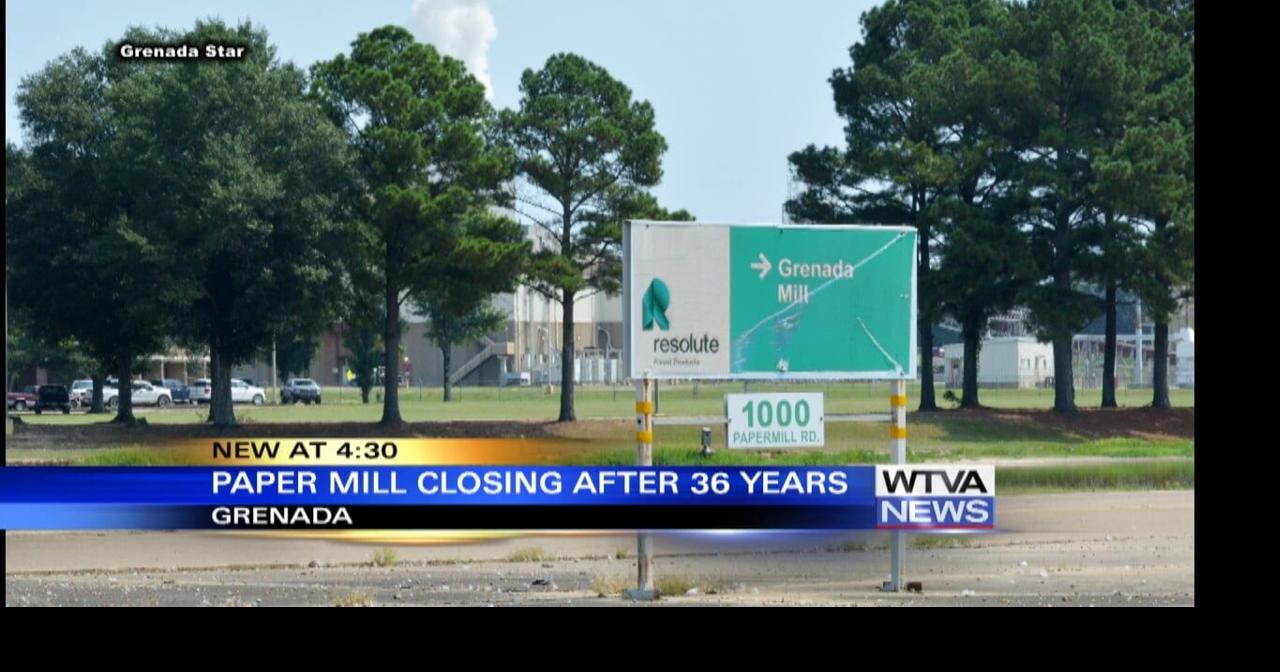 Grenada paper mill to close in September