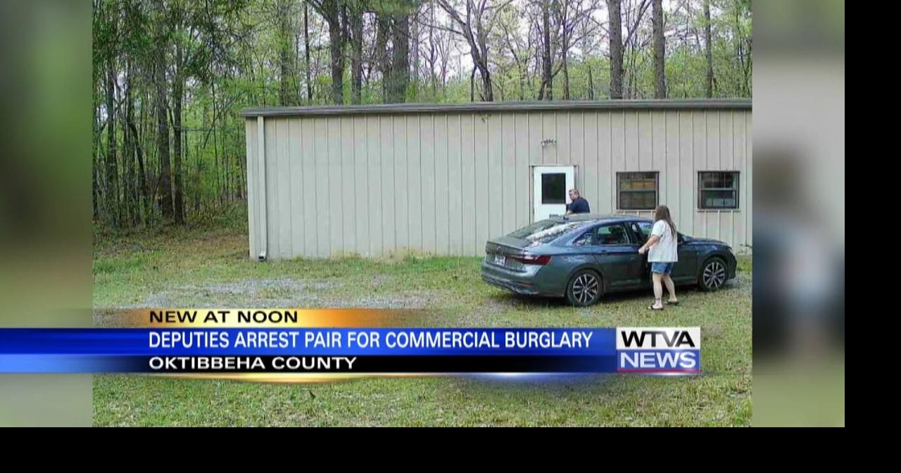Pair Arrested For Commercial Burglary In Oktibbeha County Video