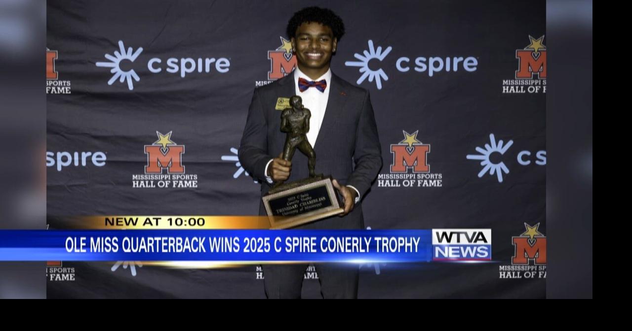 Ole Miss QB Trinidad Chambliss wins Conerly Trophy
