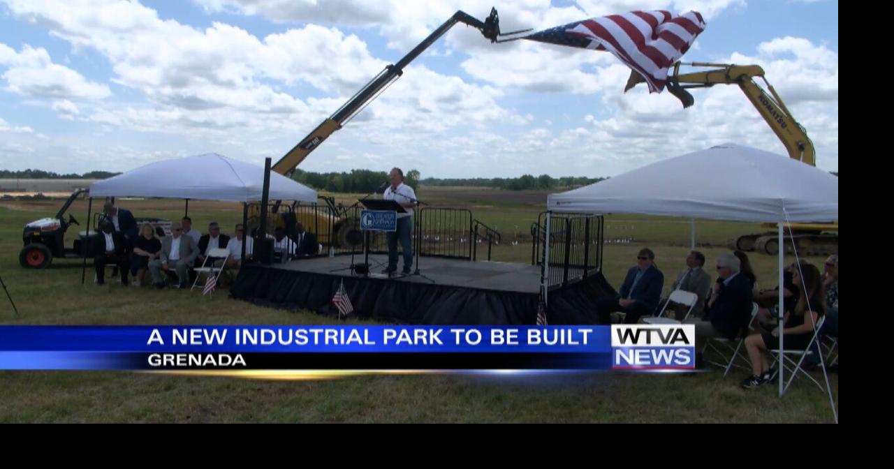 Local and state leaders break ground on new industrial park in Grenada County