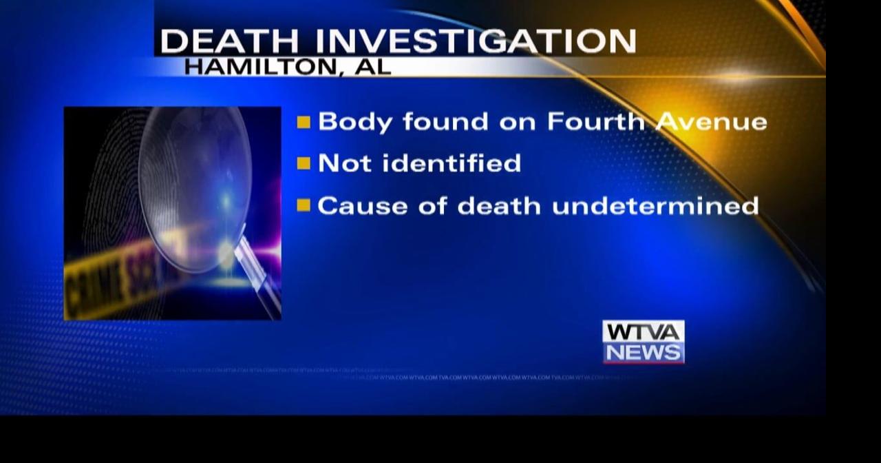 Police investigating mid-week death in Hamilton, Alabama