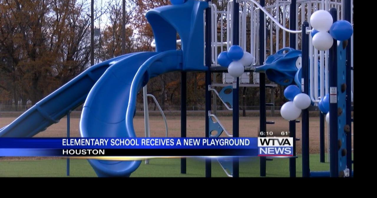 Houston Elementary School unveils new playground equipment Video