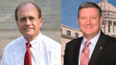 Delbert Hosemann and Dennis DeBar Jr.