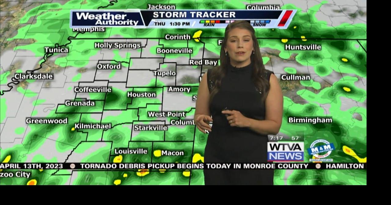Chelsea's Thursday morning forecast Rainy weather moving back in