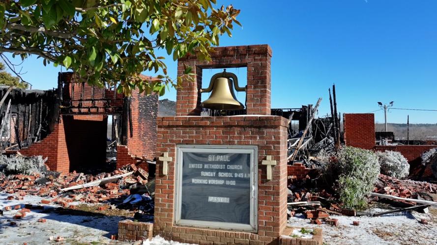 PHOTOS Fire at St. Paul United Methodist Church in Tupelo, MS on Jan