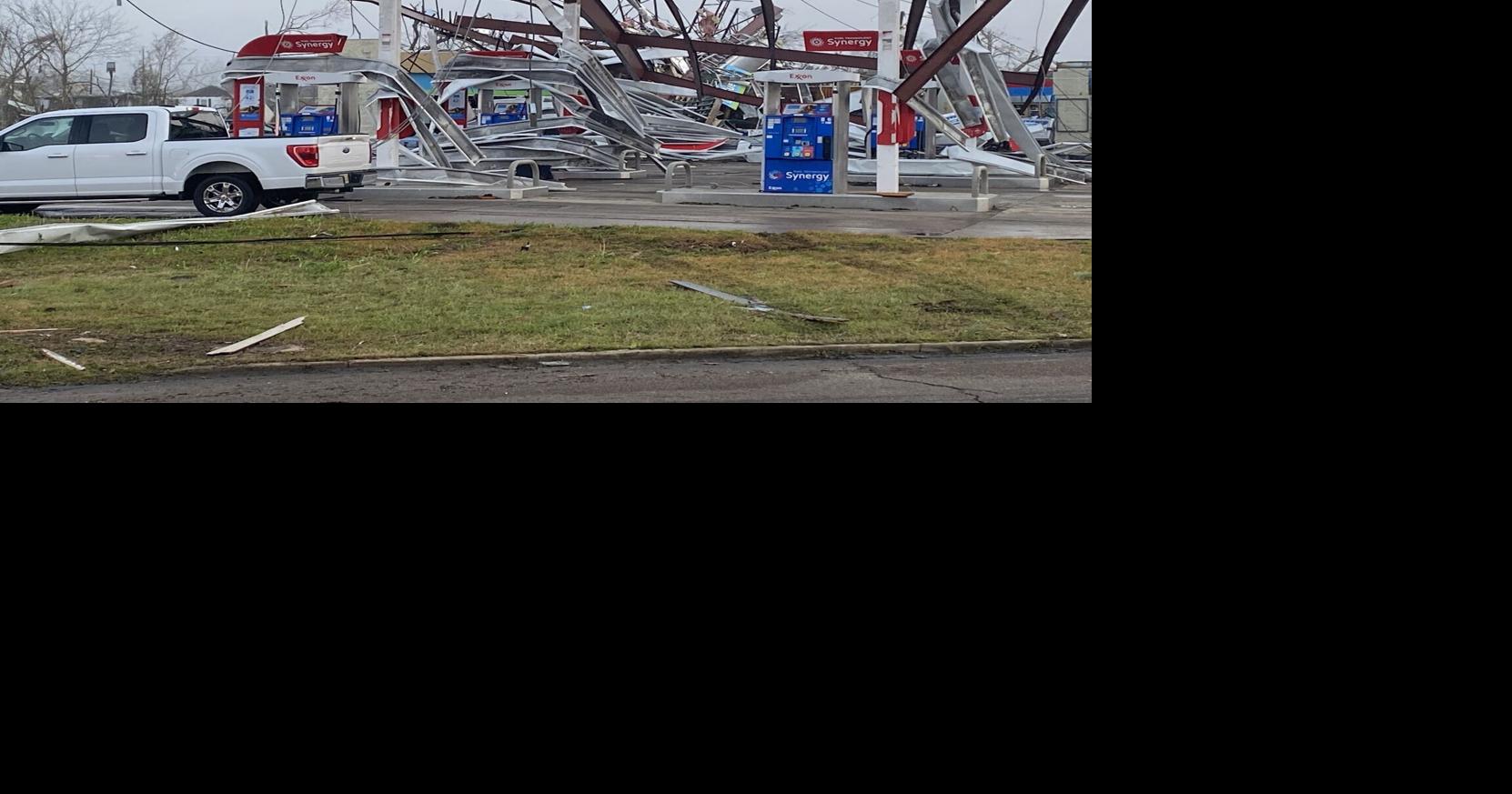 Amory gas station being rebuilt after 2023 tornado Local