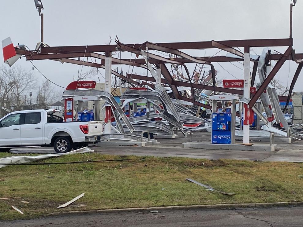 Amory gas station being rebuilt after 2023 tornado Local