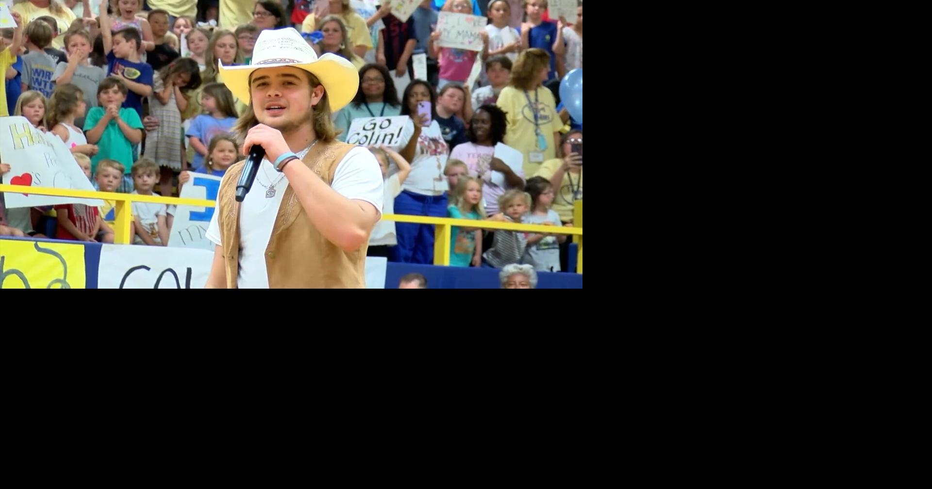 Hatley and Amory back 'American Idol' finalist Colin Stough