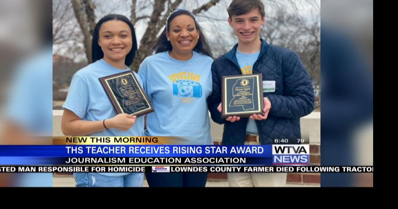 VIDEO Tupelo High School teacher receives Rising Star award Video