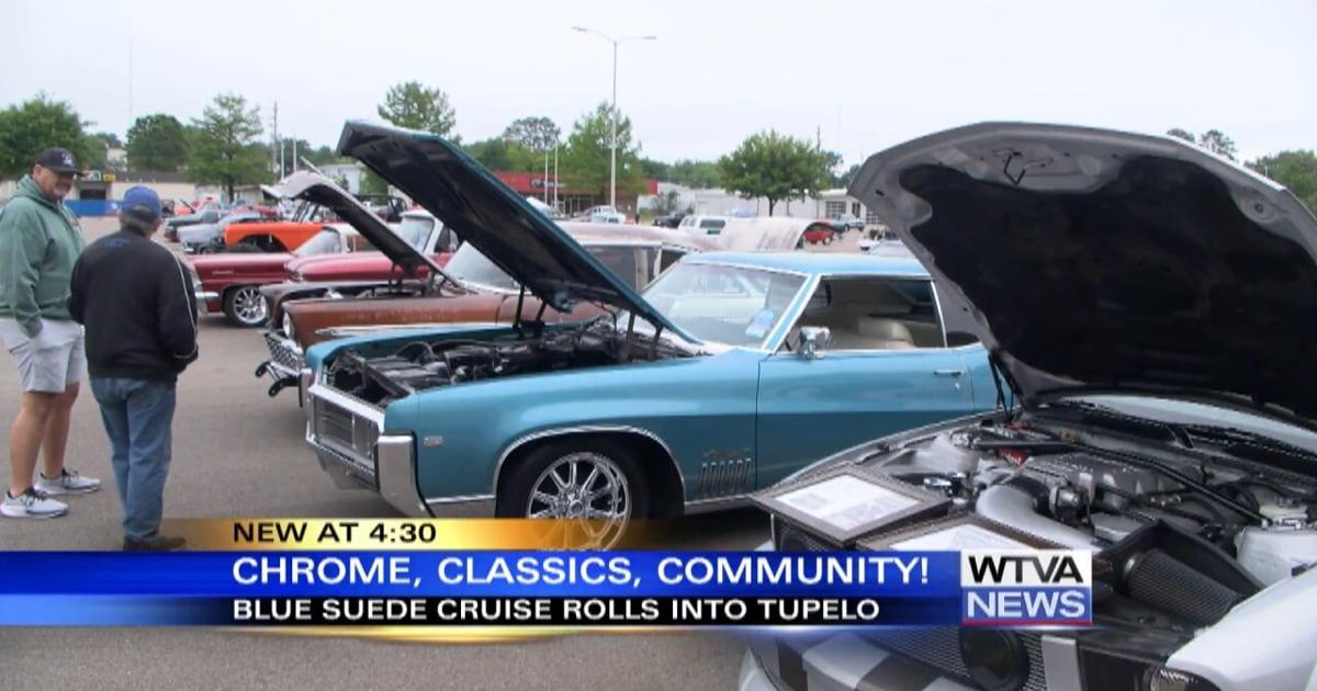 23rd annual Blue Suede Cruise cruises into downtown Tupelo