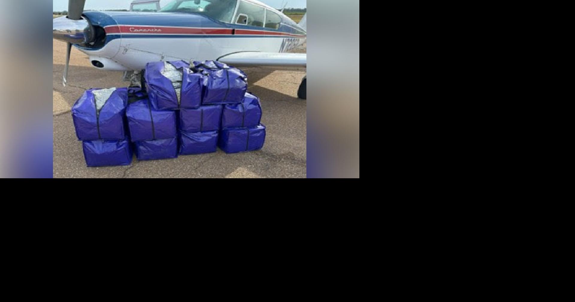 247 pounds of weed and airplane seized in Mississippi Delta drug bust
