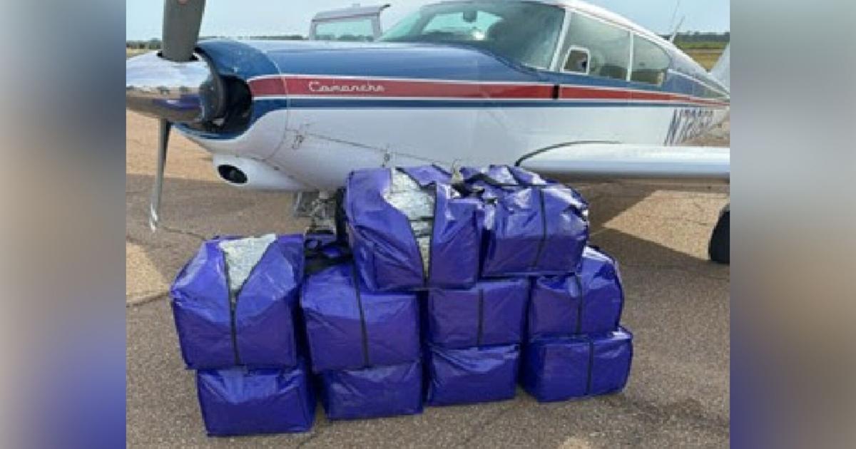 247 pounds of weed and airplane seized in Mississippi Delta drug bust
