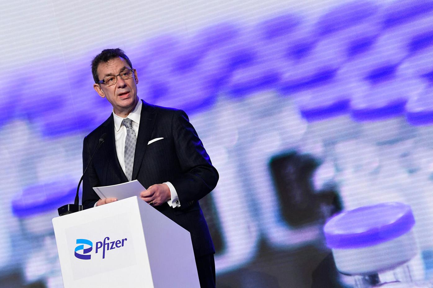 Pfizer CEO Albert Bourla tests positive for Covid-19 and is experiencing  'very mild symptoms' | News | wtva.com