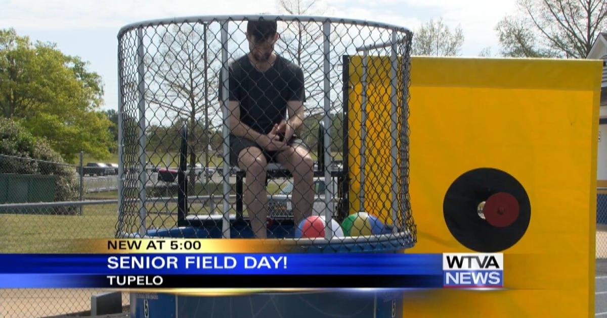 Tupelo High School seniors have fun at field day
