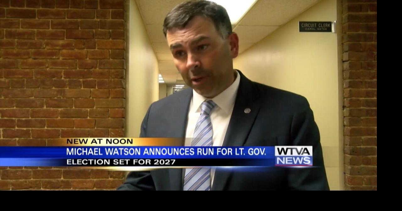 Michael Watson running for lieutenant governor