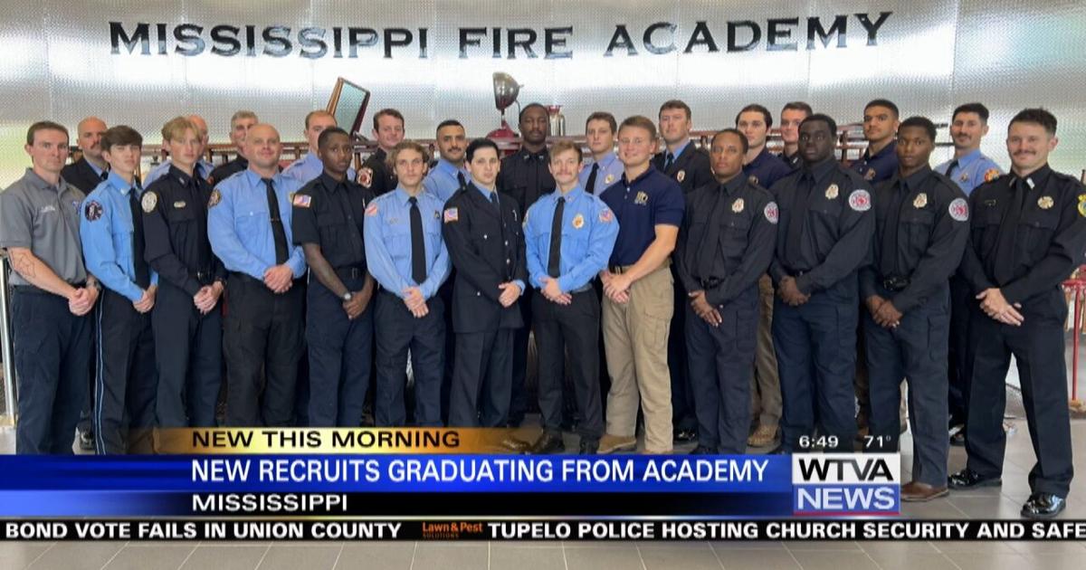 Mississippi State Fire Academy graduating 26 firefighters from latest