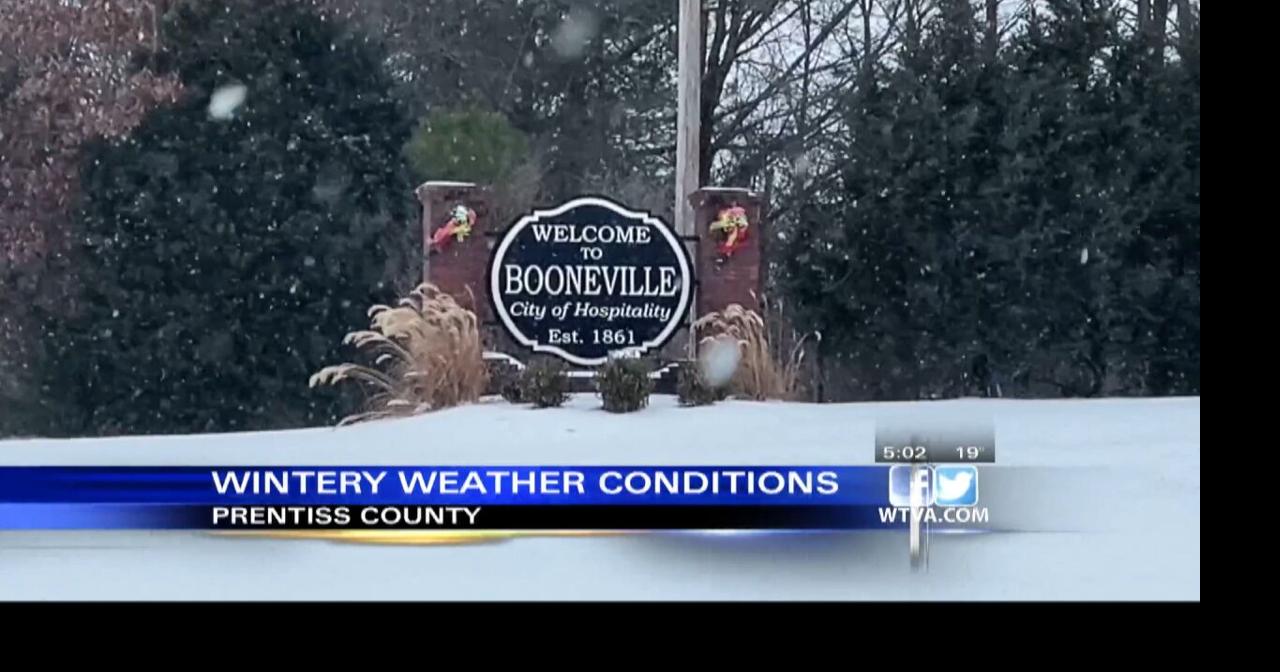 Booneville Officials Urge Residents to Leave Porch Lights On After Ice Storm