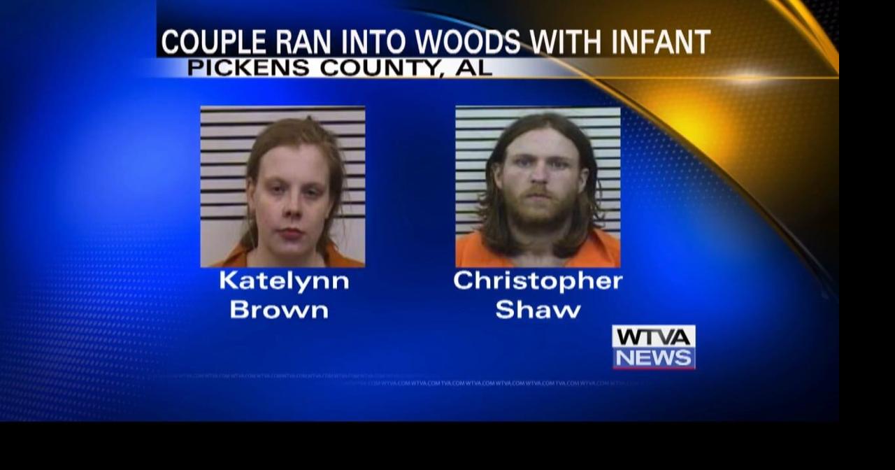 Alabama couple accused of fleeing with newborn during drug raid
