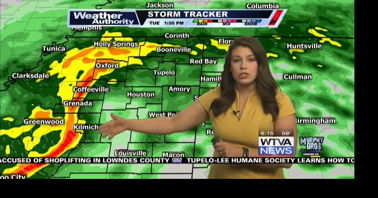 Chelsea's Tuesday morning forecast Rainy weather sticks around most of