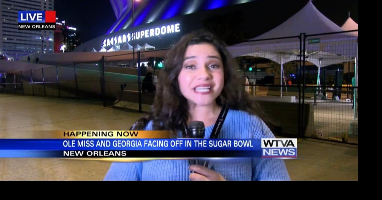 Ole Miss, Georgia fans bring the energy into the Superdome for the Sugar Bowl