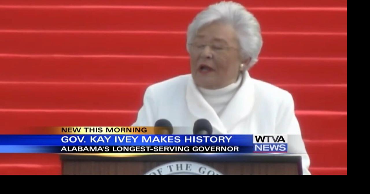 Alabama governor makes history as longest continuously serving governor in state history