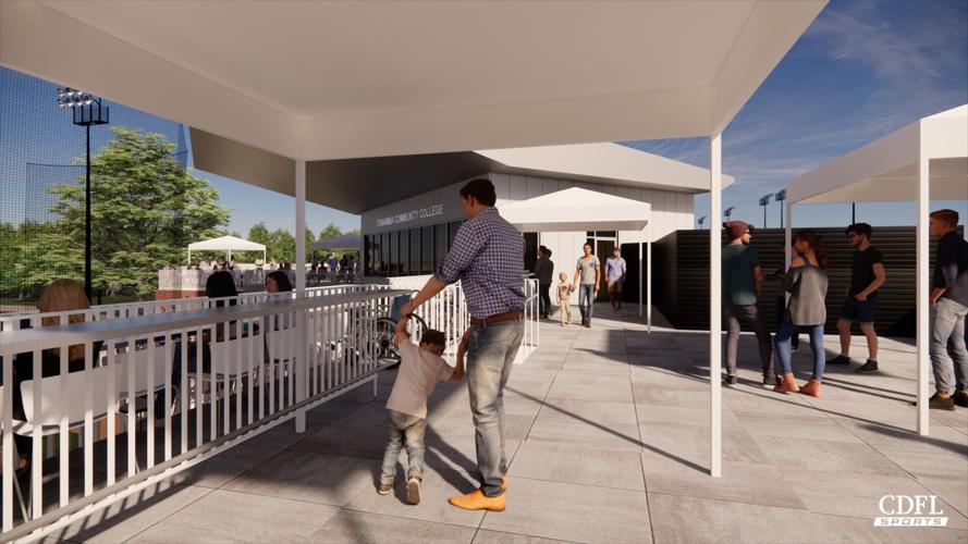 ICC breaks ground on new softball, tennis facility College