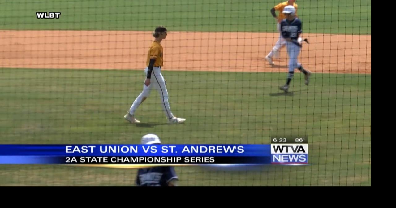 East Union baseball wins first game of 2A championship series High School