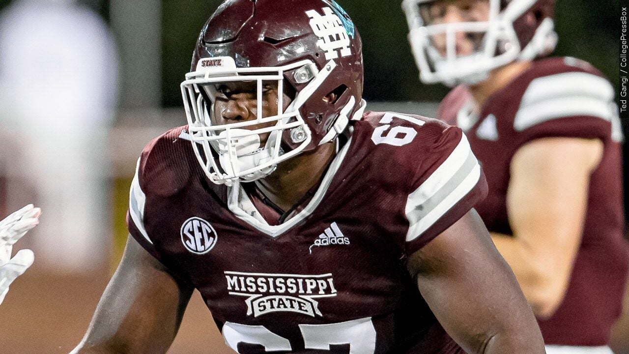 Mississippi State offensive tackle Charles Cross picked ninth by