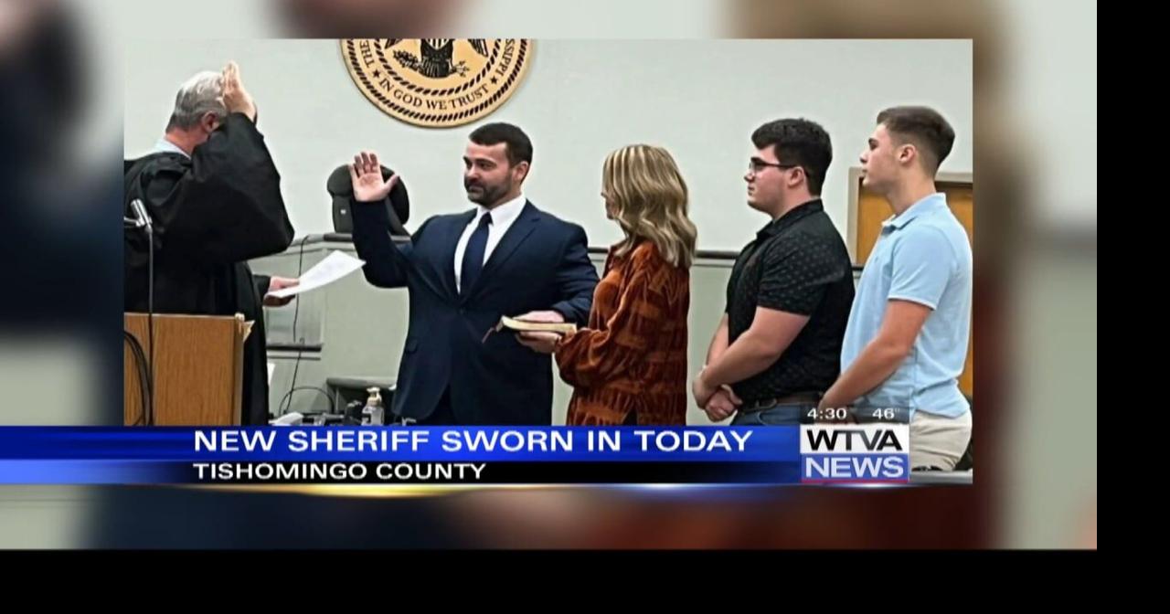 New Tishomingo County sheriff takes office Video