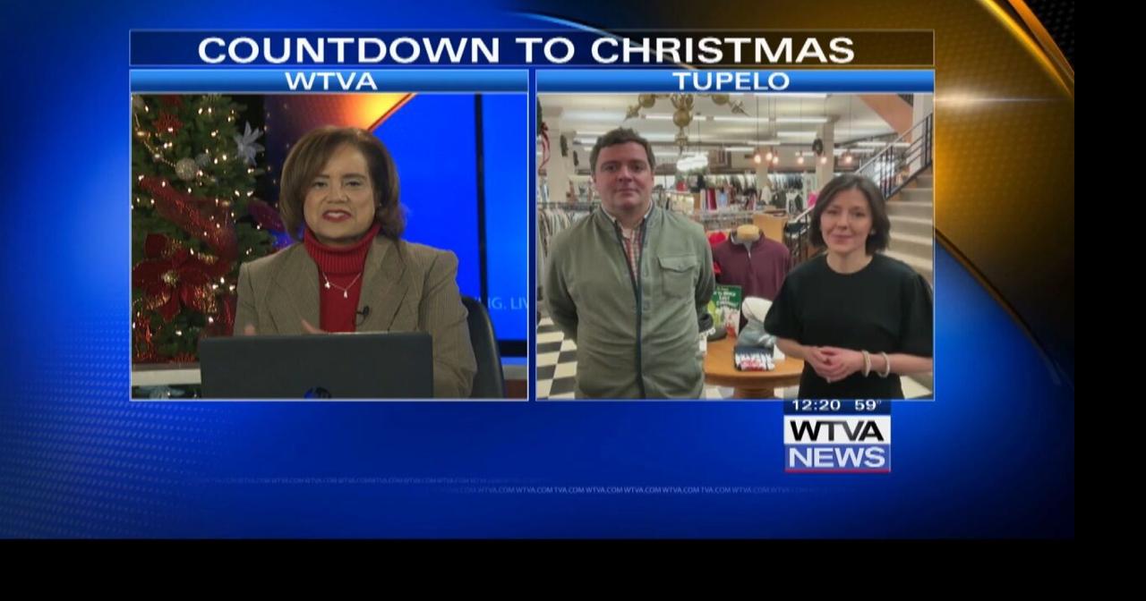 Countdown to Christmas Reed's Department Store in Tupelo Video