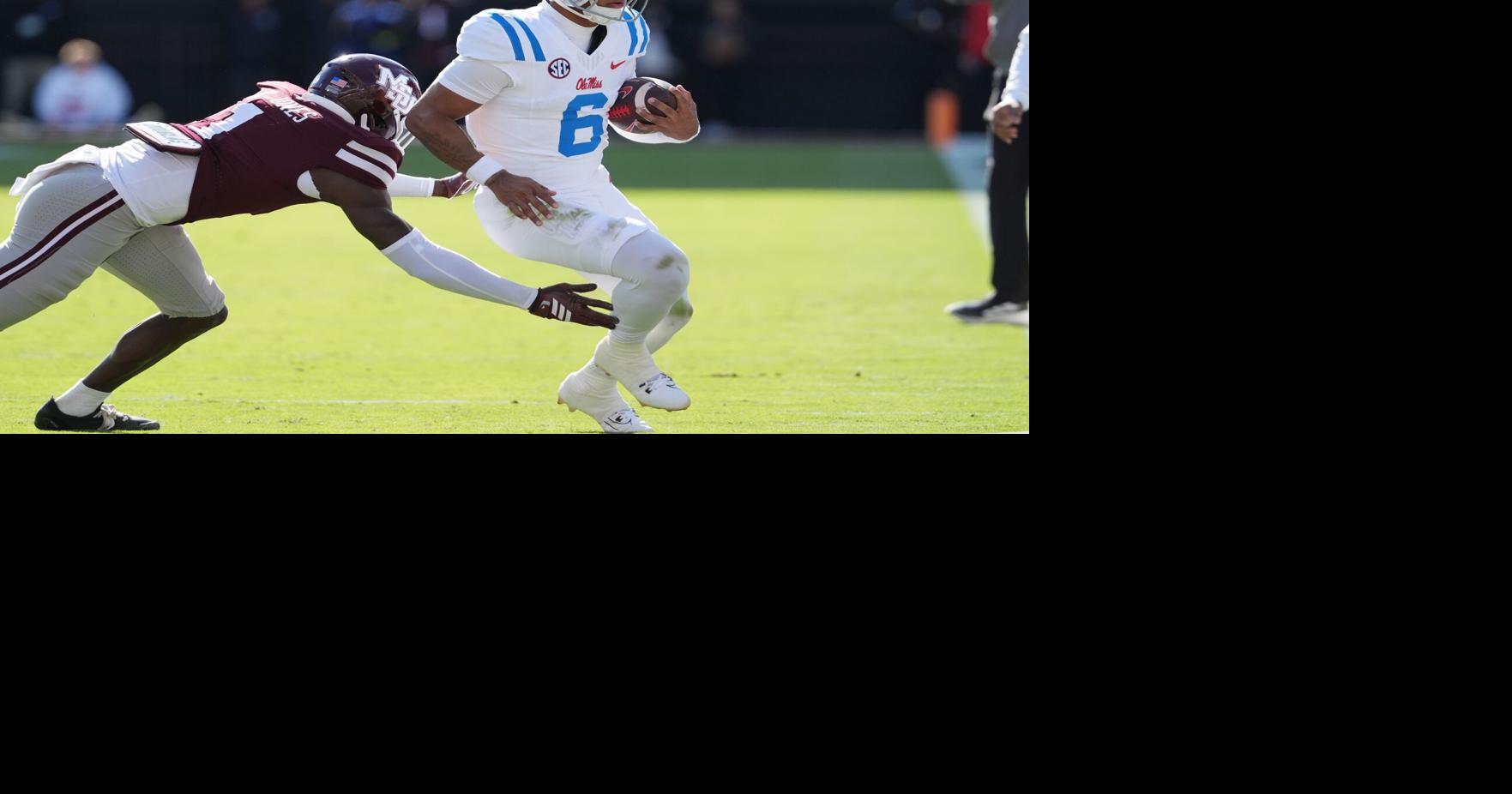 Ole Miss Football’s Trinidad Chambliss Wins C Spire Conerly Trophy