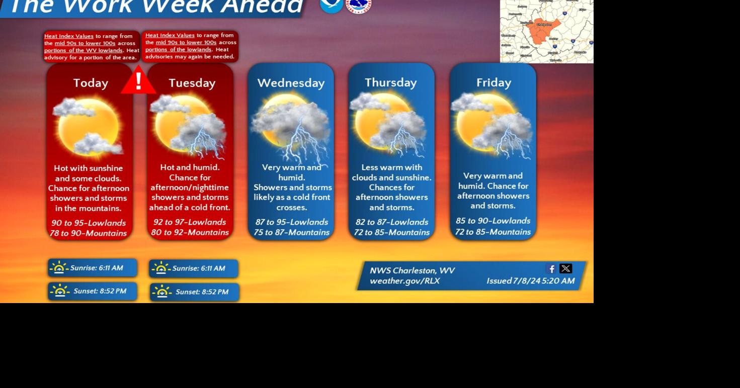 Heat advisory in place for Charleston as record-breaking heatwave bakes ...