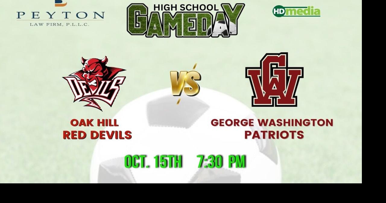 WATCH LIVE: Oak Hill vs. George Washington: High School Gameday Soccer, presented by Peyton Law.