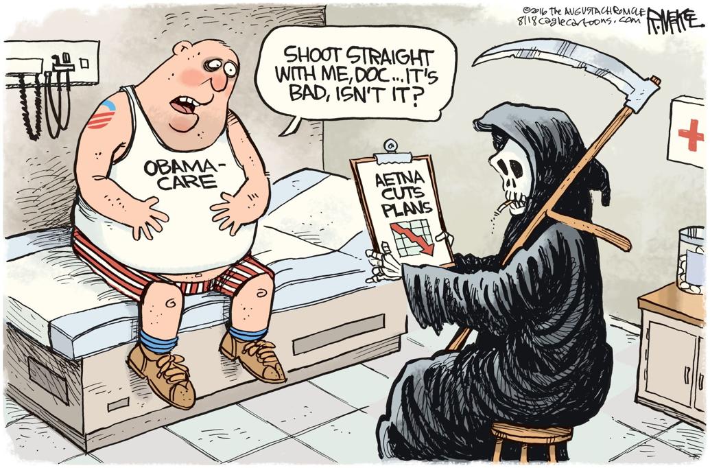 Daily Mail cartoon: August 22, 2016 | Opinion | wvgazettemail.com