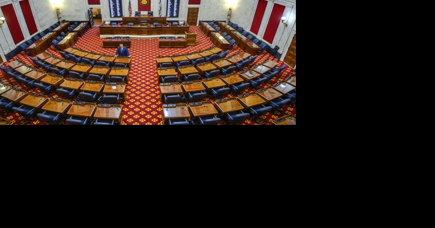 PHOTOS West Virginia House of Delegates chamber renovations