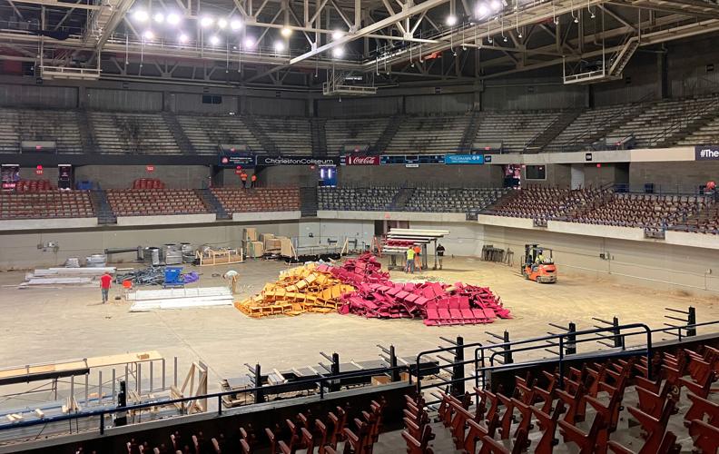 Charleston Coliseum replaces 45-year-old, original seats | Kanawha ...