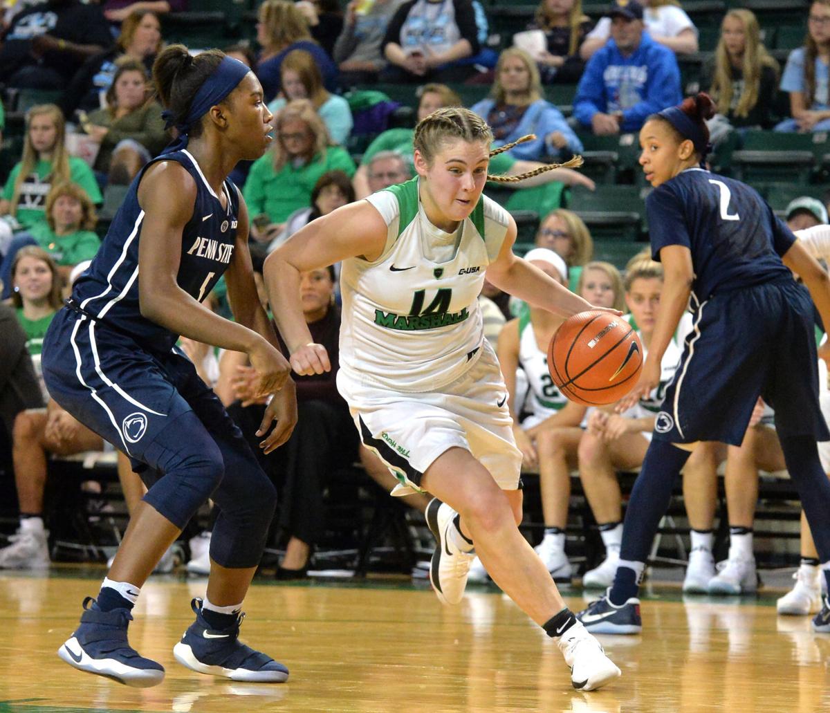 Marshall Women S Basketball Former Star Shayna Gore Signs With