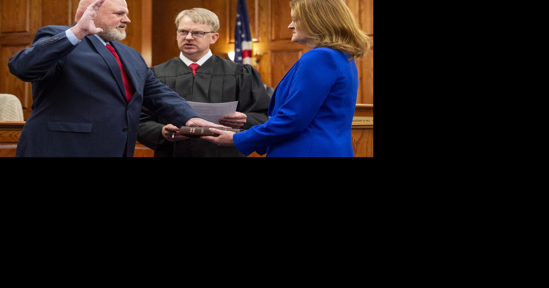 Delbert Roush sworn in as Kanawha County magistrate judge | News ...
