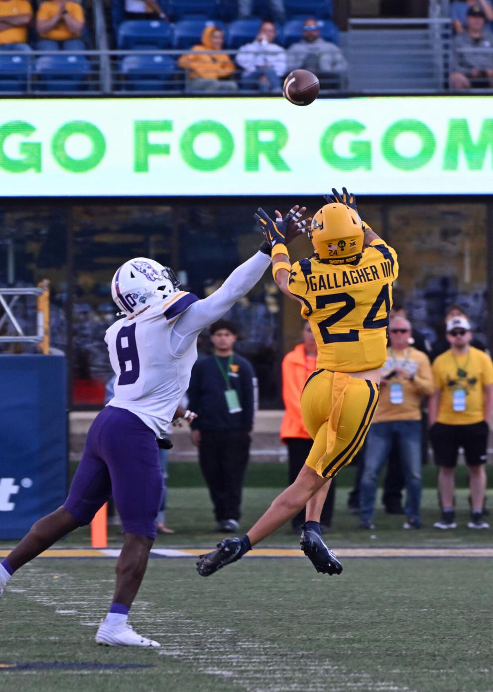 WVU football Gallagher's 2way ability could be key in Pitt game WVU