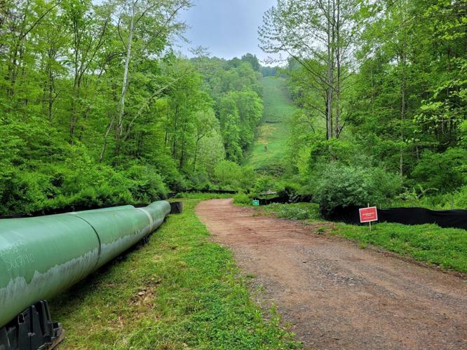 Mountain Valley Pipeline in view