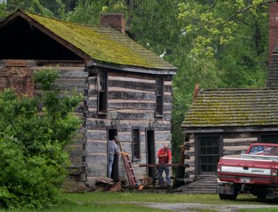 Deteriorated 1840s Wv Log Cabins Coming Down News