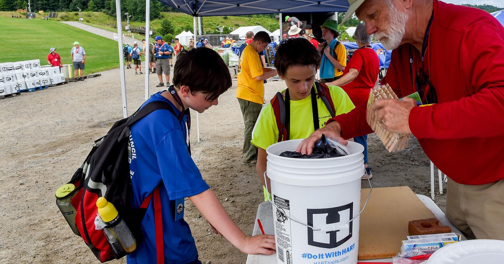 No drop in the bucket: Scouts begin work producing flood recovery kits - Vimarsana News