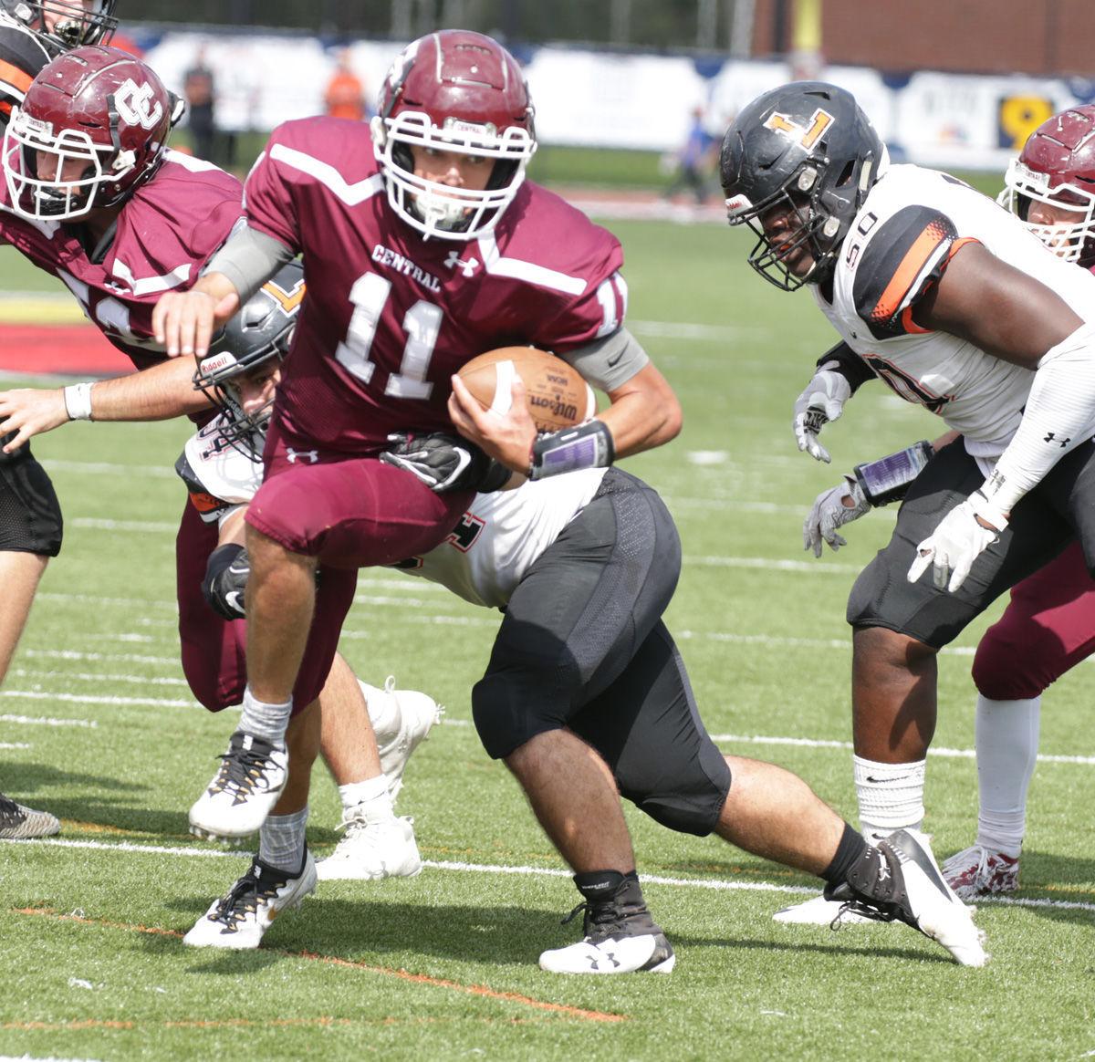 Prep Football Wheeling Central Williamstown In Rematch For Class