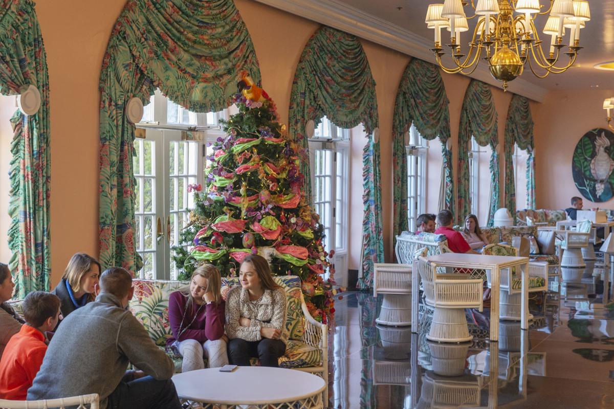 Hotel for the holidays Christmas at The Greenbrier a relatively new