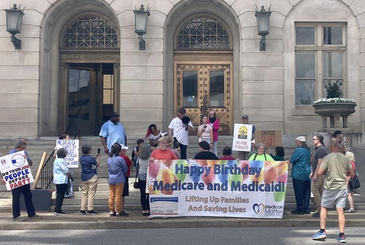 Medicaid rally