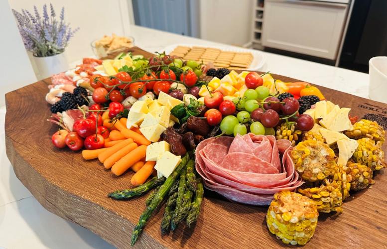Antipasti board from The Olive Tree Cafe