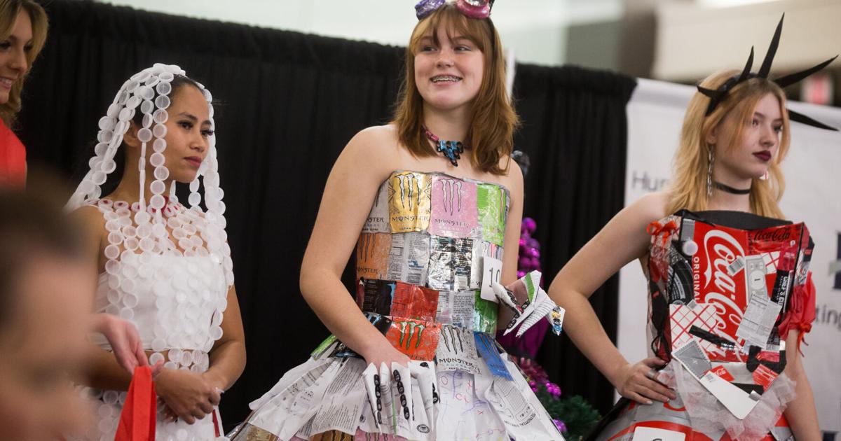 Upcycling in style: Contestants craft with scraps for annual ReFashion ...
