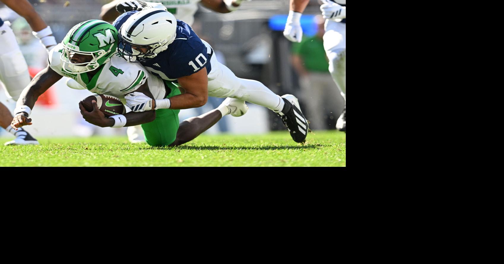 Marshall football: No. 18 Penn State stripes Herd 45-0